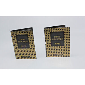 Set of 2 NEW PERRIS Monte Carlo Santal Du Pacifique Eau de Parfum Sample 2 ml